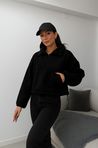 Campera De Peluche Mujer Invierno Abrigo Interior Calentito