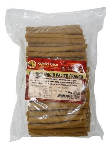 Bifinho Macio Palito - Kidelici Osso - Sabor Frango - 1 Kg