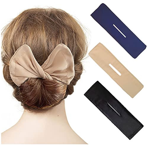 3pcs Deft Bun Maker Para El Cabello - Donut Hair Bun Qr7cz