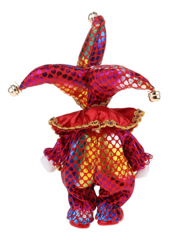 6 Polegada Porcelana Triangel Boneca Palhaço Casa Exibir