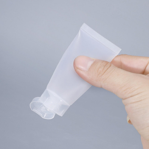2 Tubos Cosméticos Vacíos De 6 Tapa Abatible De 50 Ml.