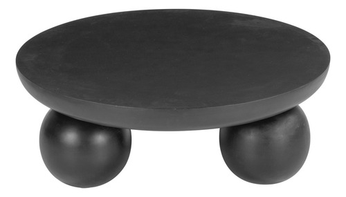 Mesa De Centro Ancona Negro Këssa Muebles