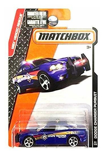 Matchbox 2016 Mbx Heroico Rescate Dodge Charger 4fcme