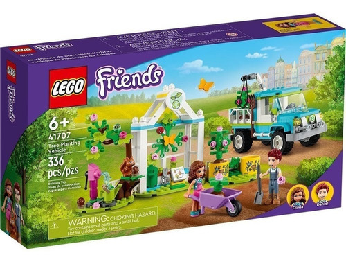 Lego Friends - Vehículo De Plantación De Árboles 41707 Cantidad De Piezas 336