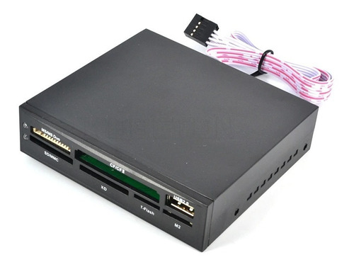 Imagen 1 de 1 de Lector Tarjeta Interna Usb Todo En Uno