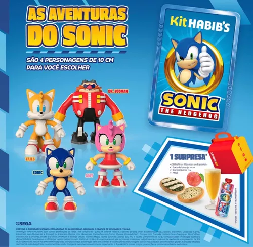 Bonecos do sonic boom