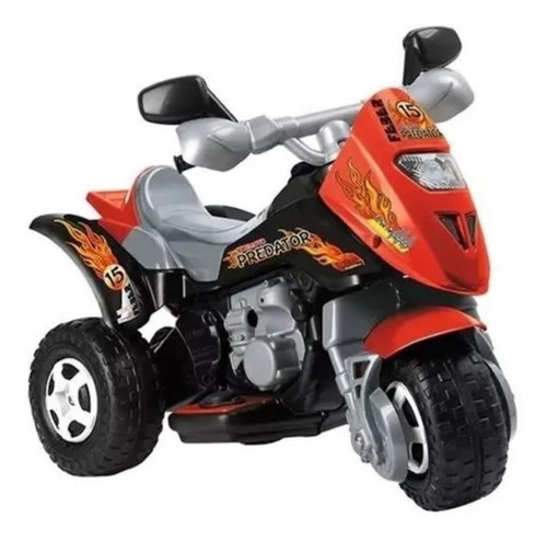 Feber Montable Eléctrico Trimoto Predator 6v Moto Color Rojo