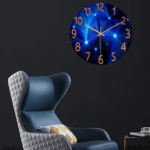 W Reloj De Pared De Mármol Moderno Minimalista Dormitorio D