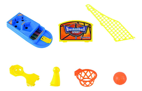 Jogo Basquete De Mesa 4 Cestas Lançador Divertido Castela