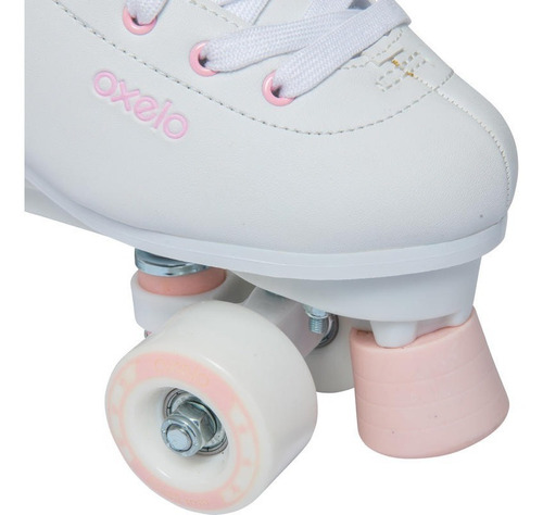 Imagen 6 de 7 de Patines Clásico Rosas Para Patinaje Artístico Para Niña
