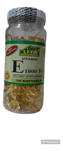 Vitamina E De 1000iu X100 Sotfgel Alfa