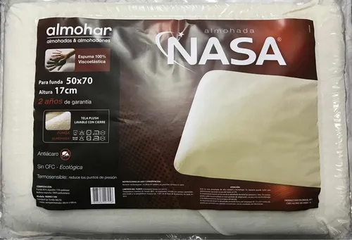 Almohada Almohar Nasa Espuma Inteligente – 90 x 50