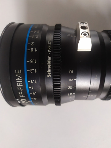 Schneider Kreuznach Xenon Lente Cine 35mm T2.1 2500dl Nikon F Negro (Usado)
