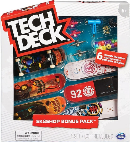 Tech Deck Sk8shop Bonus Pack Element Fingerboard