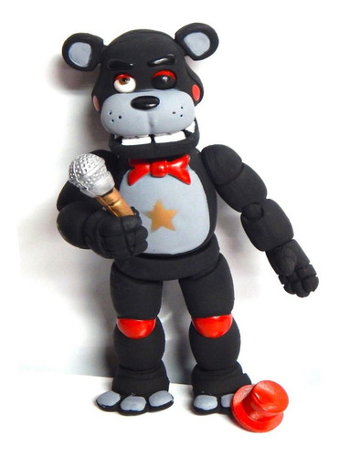 Imagen 3 de 3 de Combo 2 Figuras Five Nights Freddys Pizza Fnaf Foxy + Lefty