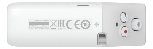 Canon PowerShot Zoom compacta color blanco