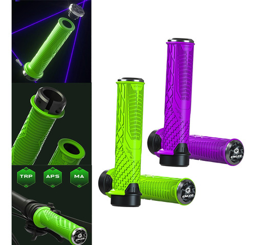 Chulisia 2 Pairs Bike Handlebar Grips Hand Grip Mtb Cycle