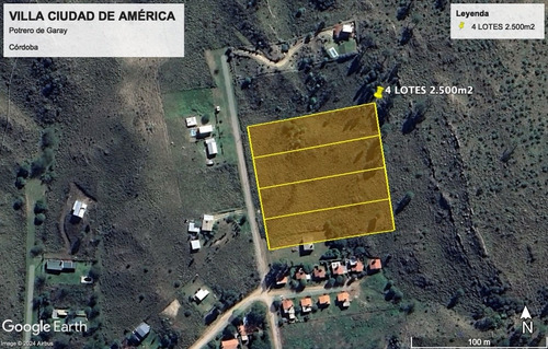 Vendo Lote En Villa Ciudad De América, Sierras De Córdoba