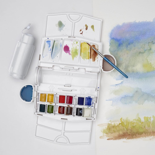 Tableta de acuarela Winsor & Newton Cotman Field Plus, 15 unidades