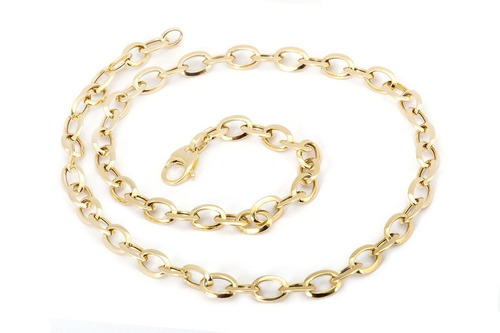 Gargantilla Oval En Oro De 14k (31760)