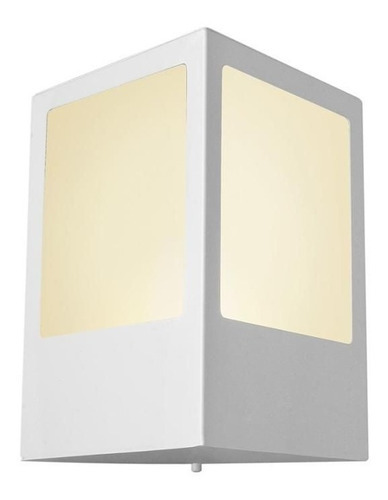 Arandela Lustres Ideal 284 Bolt Branco Aluminio Triangular