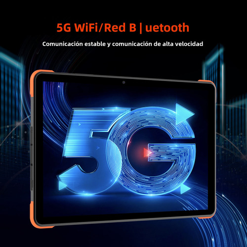 Tablet Hancdon Tab G11 10.1 128gb Negro 8gb Ram 10 Core 6000mah Wifi Bluetooth 5.0 Android 12 Con Funda Mouse Teclado