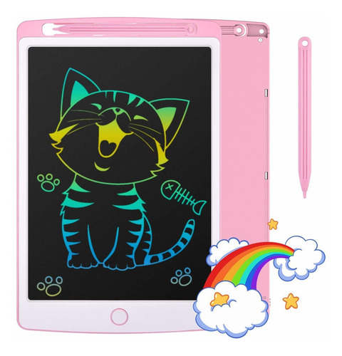 Tecboss Tableta De Escritura Lcd Con Pantalla Colorida, Borr