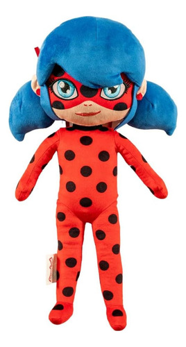 Almohada De Abrazo Franco Miraculous Ladybug 39 Cm Suave
