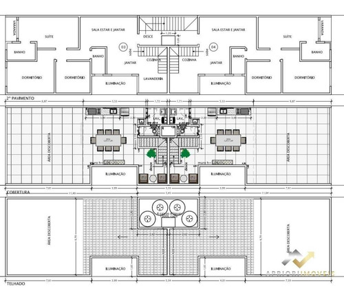 Cobertura À Venda, 175 M² Por R$ 525.000,00 - Vila Francisco Matarazzo - Santo André/sp - Co0653