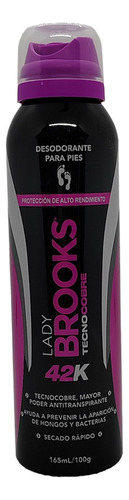 Desodorante Para Pies Lady Brooks Tecnocobre 100g