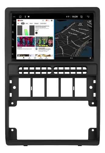 Multimidia Gol G2 1996/2002 Android 13 Carplay 2gb 64gb 7p