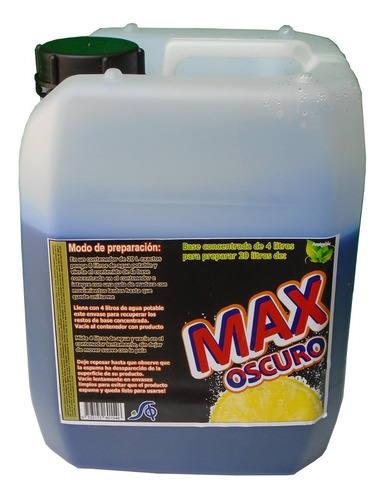 Detergente Liquido Alta Eficiencia Ropa Oscura Base 20 Litro