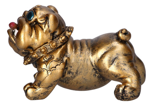 Bulldog Decor - Figura Decorativa De Perro Americano, 3.5 X 