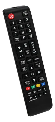 Diyeeni Para Samsung Aa59-00818a Control De Control Remoto De Reemplazo De Tv Multifuncional