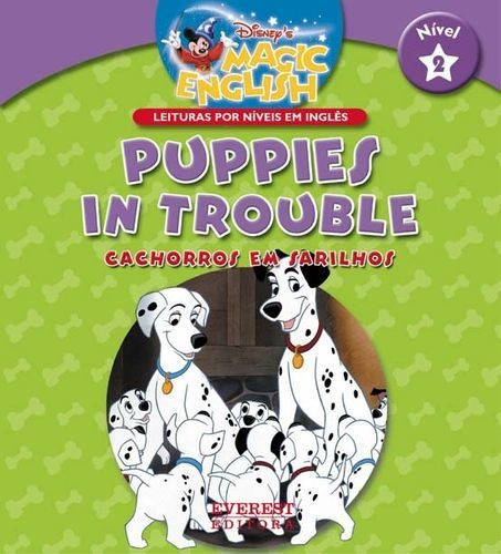 Libro Puppies In Trouble/cachorros Em Sarilhos: Nível 2