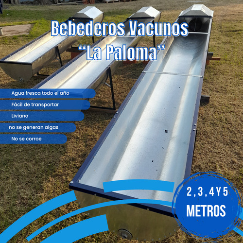 Bebedero Vacuno 2 Metros