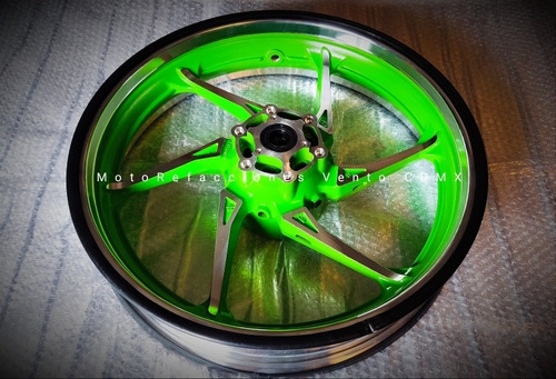 Rin Trasero Original Vento Tornado 250 Verde