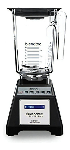 Blendtec Auto-limpiador-3 Preprogrammed Chef 600 Wildside+ . Color Negro