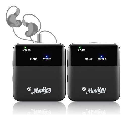 Moukey Wireless In Ear Monitor System, Stereo Iem System ...