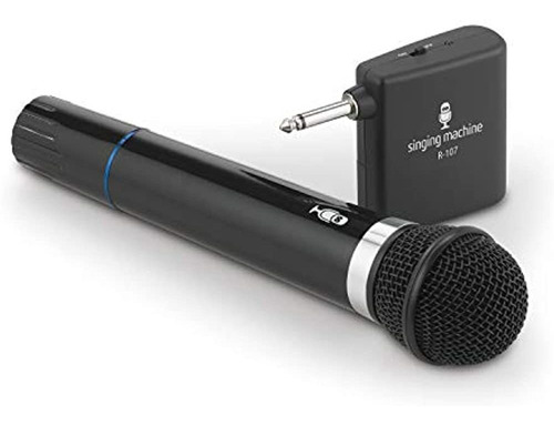 Singing Machine Smm-107 Karaoke Microfono Inalambrico (negro
