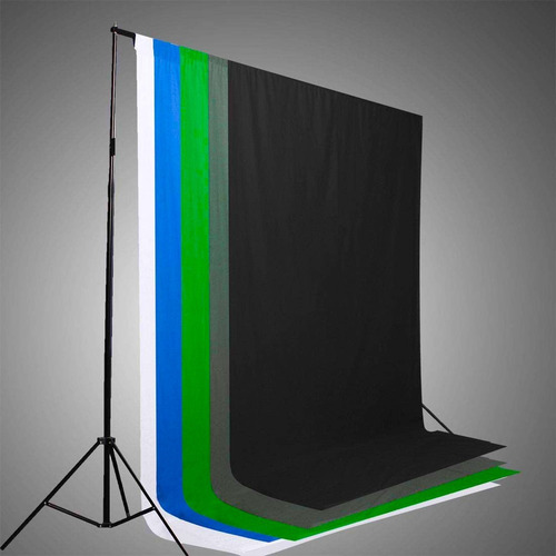 Imagen 7 de 10 de Fondo Infinito Verde Croma Key 4 X 3 Mts - Solo Tela