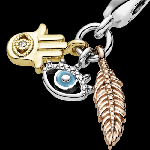 Charm Mano, El Ojo Que Todo Lo Ve Y Pluma De Espiritualidad