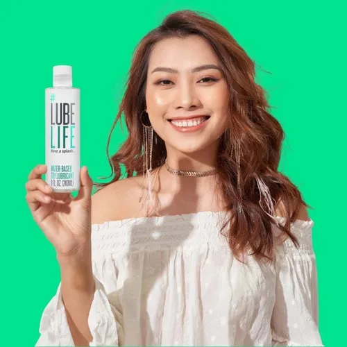 Lube Life Lubricante Hipoalergenico Para Juguetes Sexuales A Base De Agua 240ml