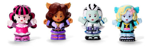 Little People Collector Monster High Set Pack 4 Figuras