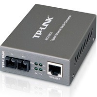 Convertidor De Medios Tp-link Mono Modo Fibra A Rj45 Mc210cs