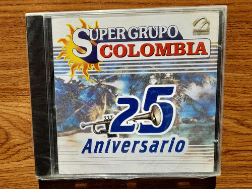 Super Grupo Colombia. 25 Aniversario.  Cd Multimusic 