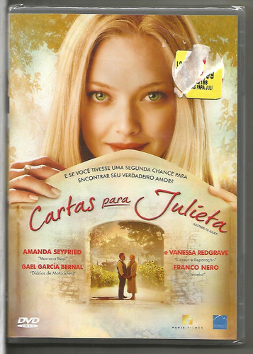 Dvd Cartas Para Julieta - Amanda Seyfried - Lacrado