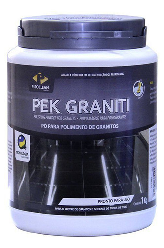 Pek Graniti Claro 1kg - Pó Para Polimento De Granitos Claros