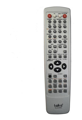 Control Remoto Generico P/dvd Compatible Con Panasonic En Bl