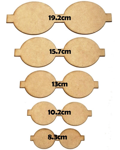 Molde Para Moños En Mdf 1 Pieza Alta Calidad Modelo 7